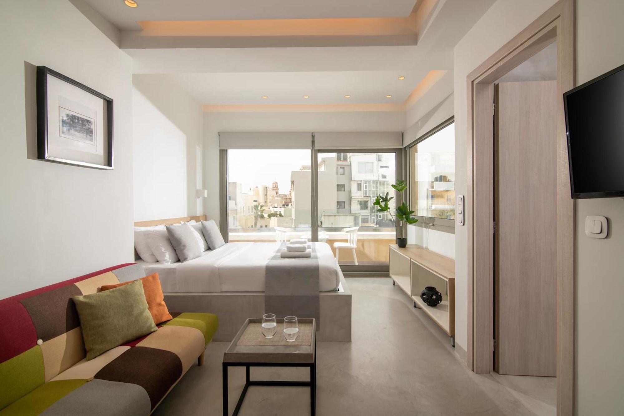 The Central Boutique Apartments Heraklion Exterior foto